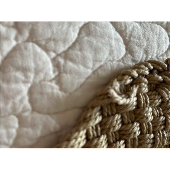 Susan Graver Woven Tan Belt - Picture 5 of 8